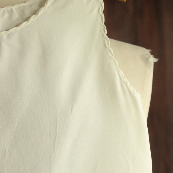 Vintage 1950s 1960s Baby Dress, White Christening Baptism Infant Slip - Picture 5 of 13